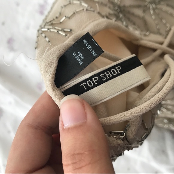 Topshop limited edition embellish dress - Picture 8 of 8